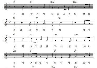 오랫동안 성소 안에 머물며