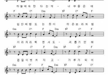 그저 민들레 꽃씨마냥