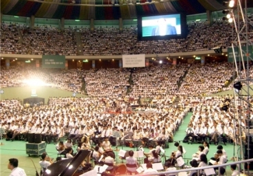 1만5천여 성도 "성경으로 돌아가자"