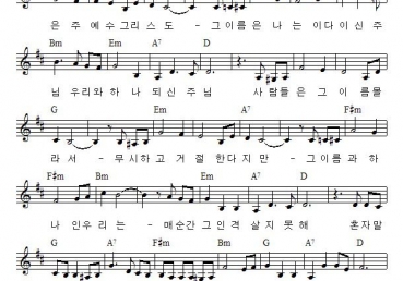 세상은 그 이름 모르지만