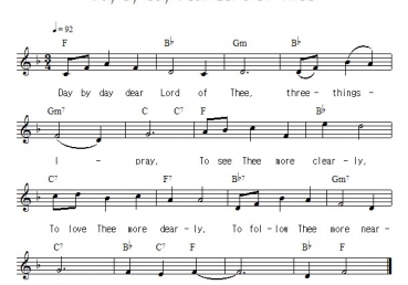 Day by day Dear Lord of Thee
