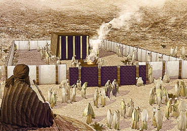 회막과 모든 제물들