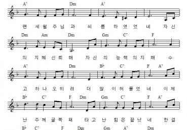 타고난 조성 따라서